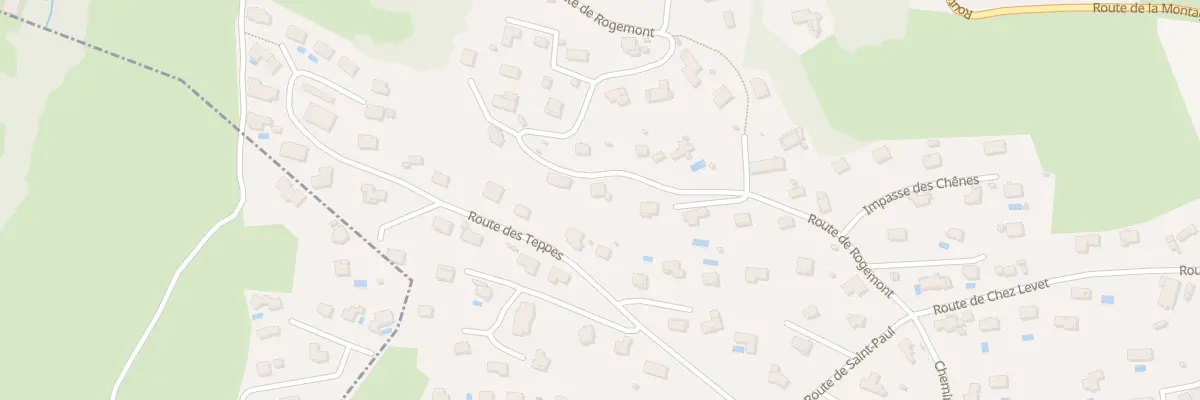 Plan du 277 Rte de Rogemont à Epagny Metz-Tessy