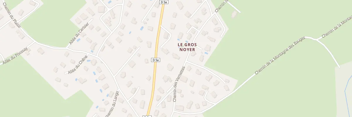 Plan du 295 Che des Vernettes à Quintal