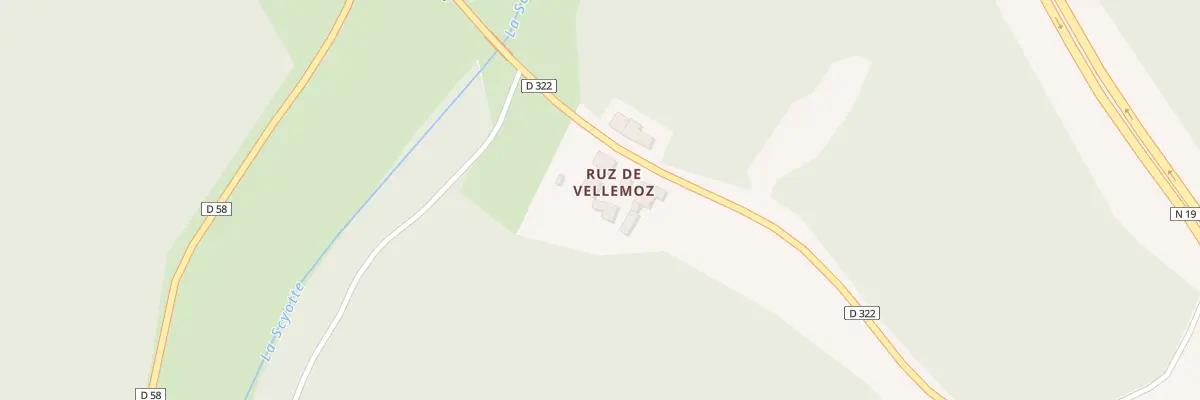Plan du 123 Ruz de Vellemoz à Grattery
