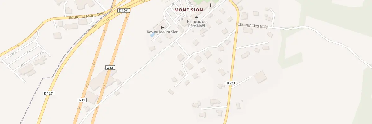 Plan de Champs de l’Alouette à Saint-Blaise