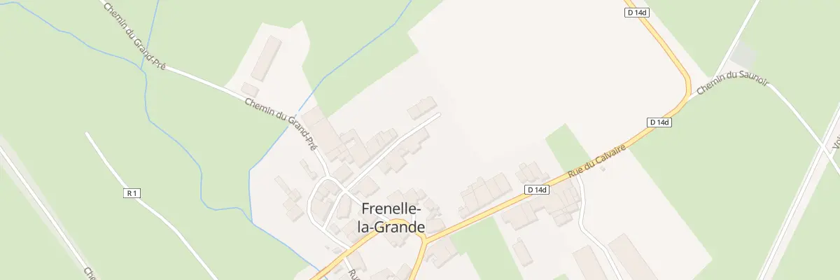 Plan du 158 Rue de l’Eglise à Frenelle-la-Grande
