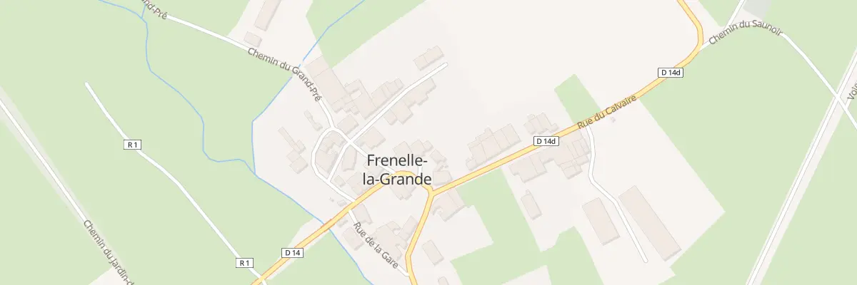 Plan du 24 Rue du Comté de Fresnel à Frenelle-la-Grande