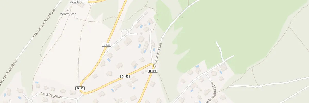 Plan du 2A Rue de la Vue des Alpes à Montfaucon