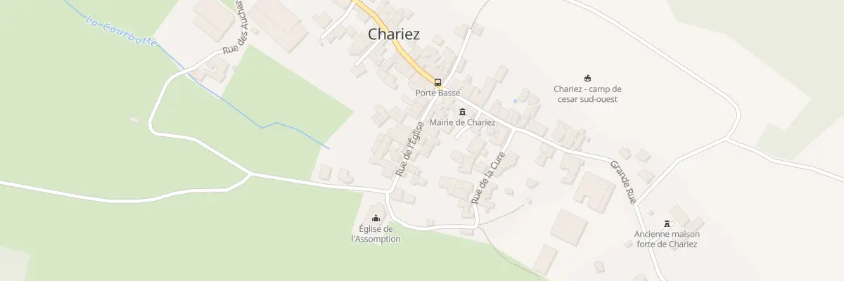 Plan du 7 Rue de l’Eglise à Chariez