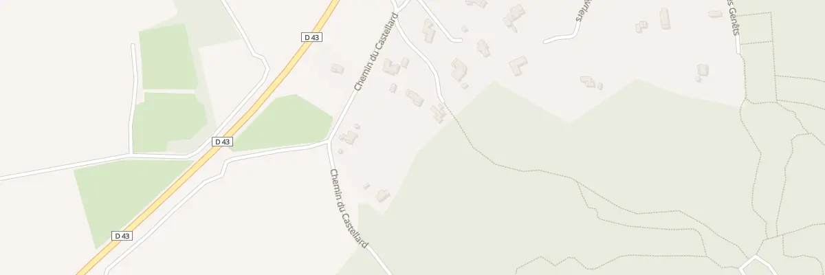 Plan du 218 Chem du Cros de Jean à Forcalqueiret