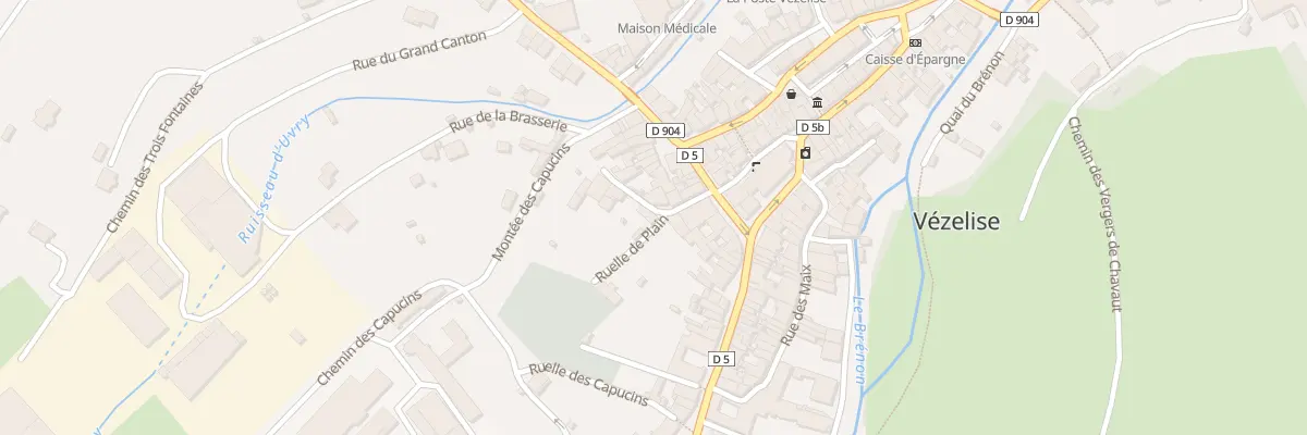 Plan du 14 Rue du Plain à Vézelise