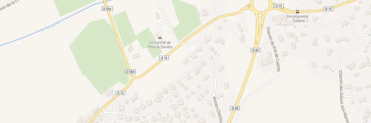 Plan du 50 Imp du Pigeonnier à Forcalqueiret
