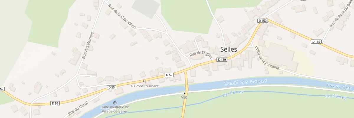 Plan du 3 Rue de la Cote Villon à Selles