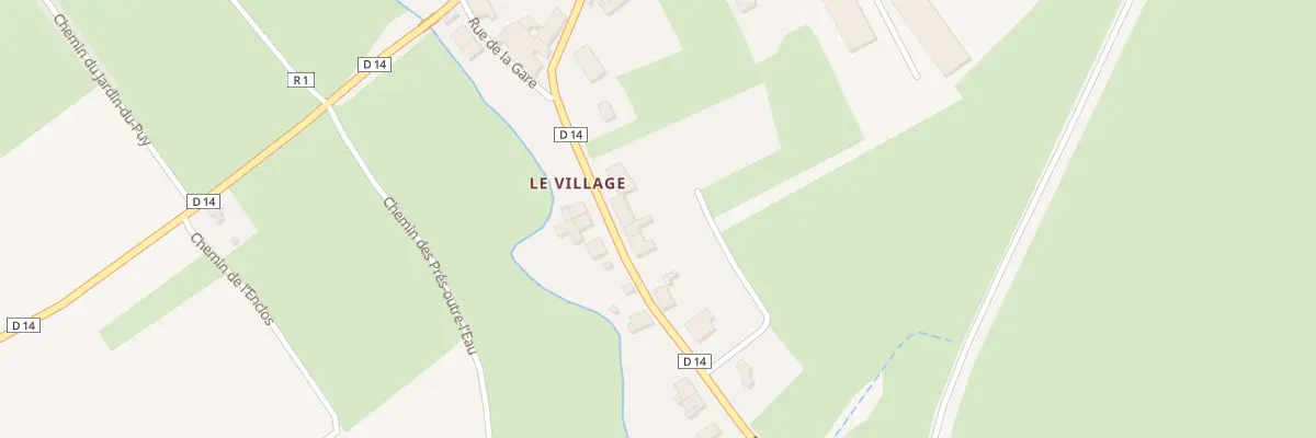 Plan du 211 Rue de la Gare à Frenelle-la-Grande