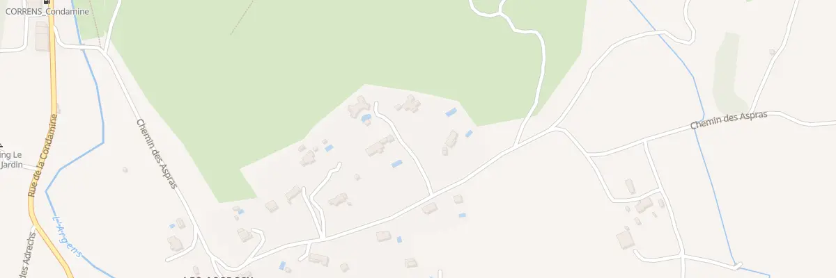 Plan du 5470 Tras La Garde à Correns