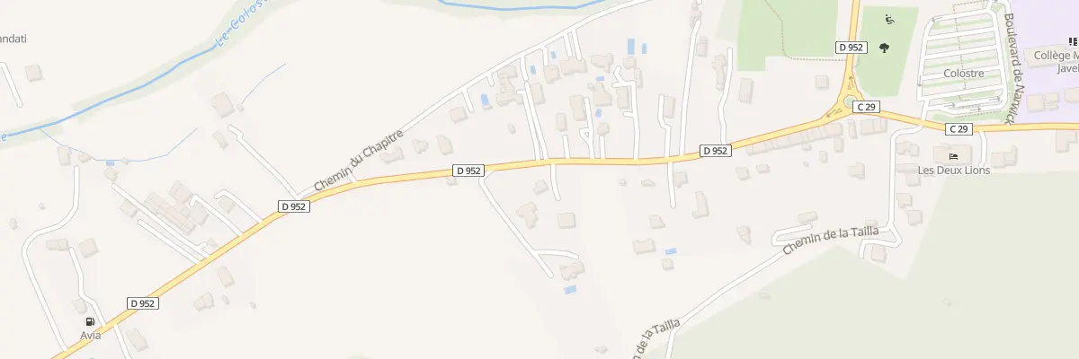 Plan du 5172 Hubac de Saint Jean à Riez