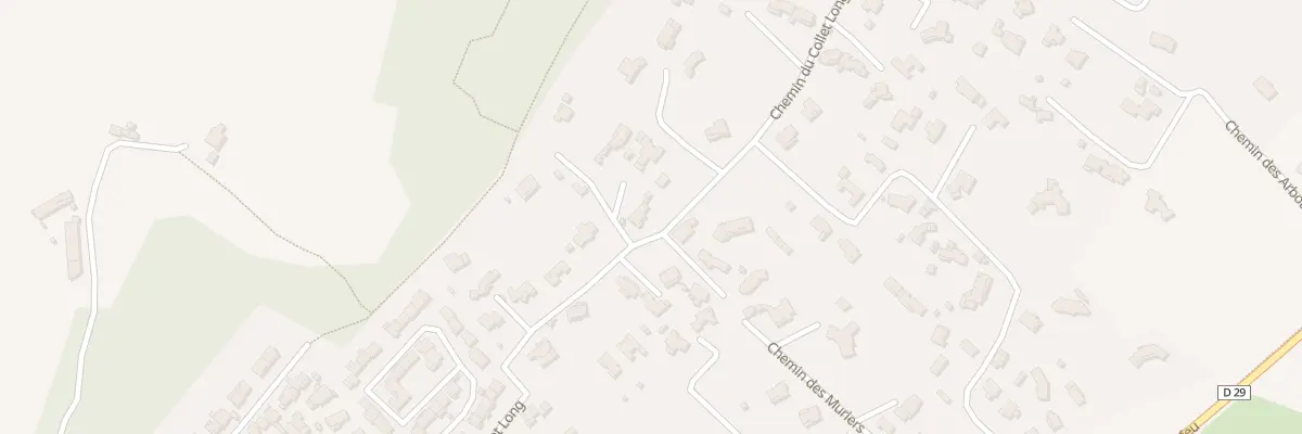Plan du 589 Che du Collet Long à La Crau