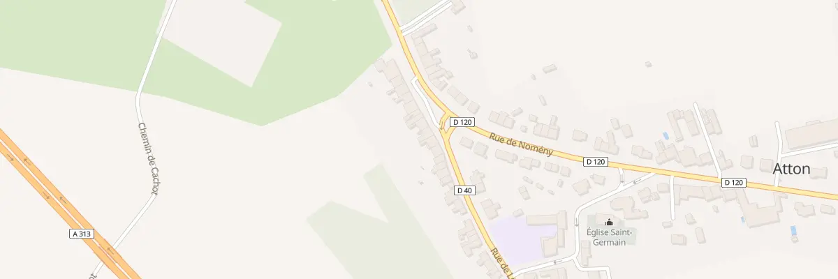 Plan du 18 Rue de Loisy à Atton