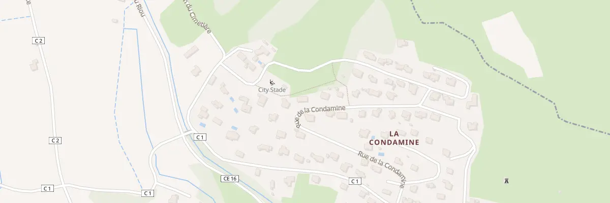 Plan du 11B La Condamine à Mirabeau