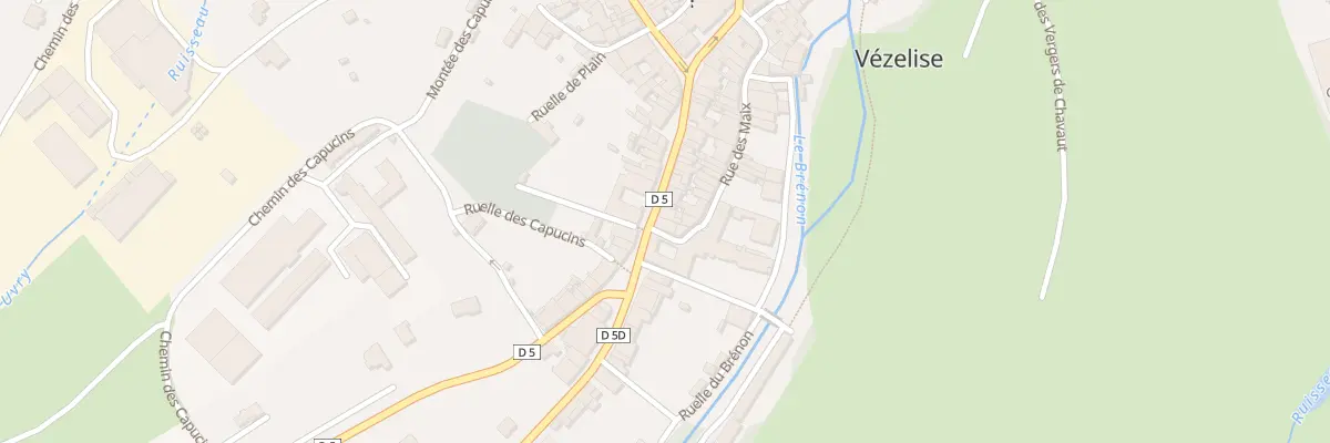 Plan du 4 Rue Notre-dame à Vézelise