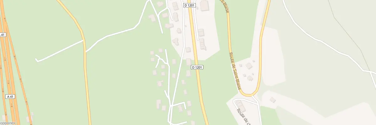 Plan du 648 Rte de Malbuisson à Copponex