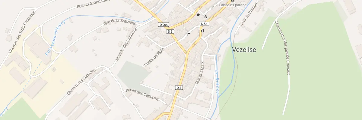 Plan du 29 Rue Notre-dame à Vézelise