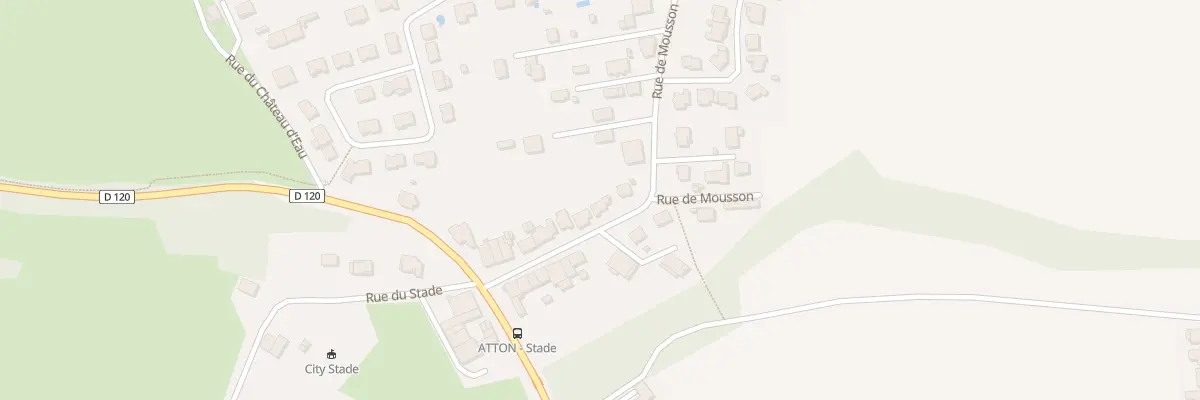 Plan du 15 Rue de Mousson à Atton
