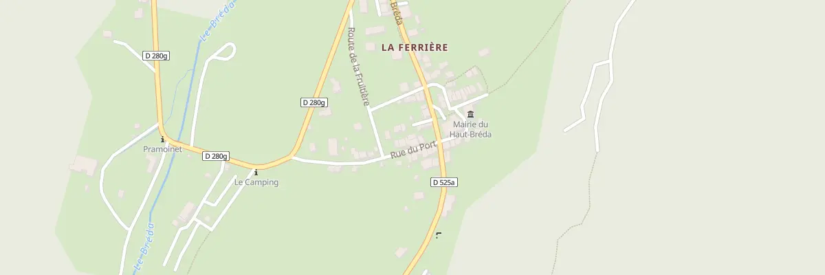 Plan du 15 Rue des Lavandieres au Haut-Bréda