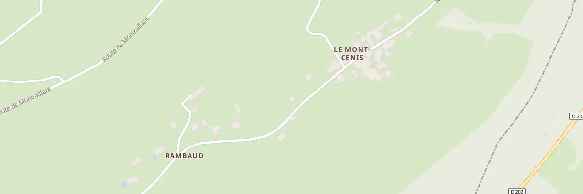 Plan du 665 Rue du Mont Cenis à La Chapelle-Blanche
