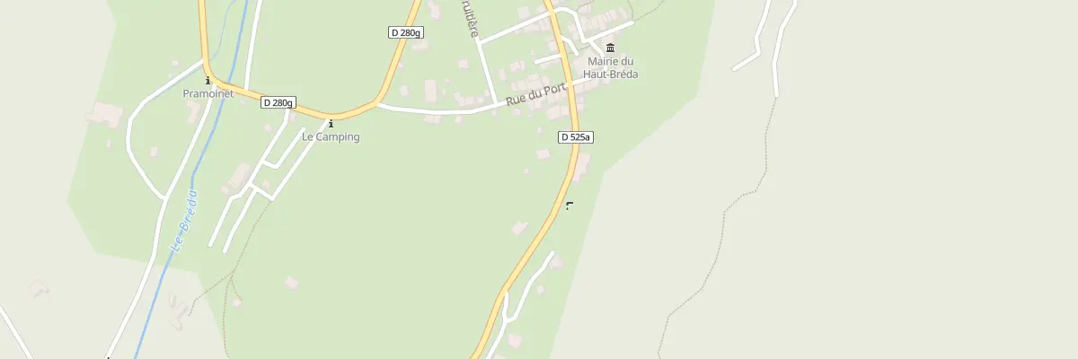 Plan du 866 Rte du Haut-Bréda au Haut-Bréda