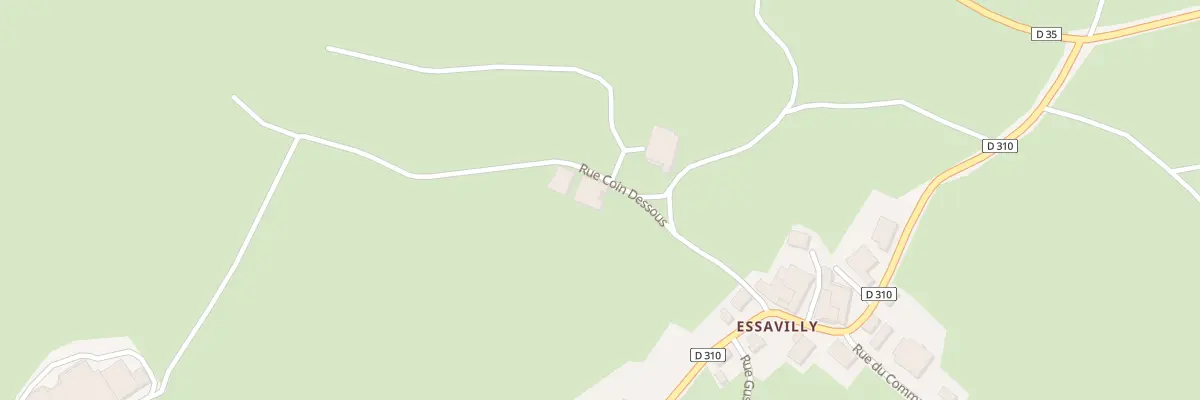 Plan du 1 Rue du Coin Dessous à Mignovillard