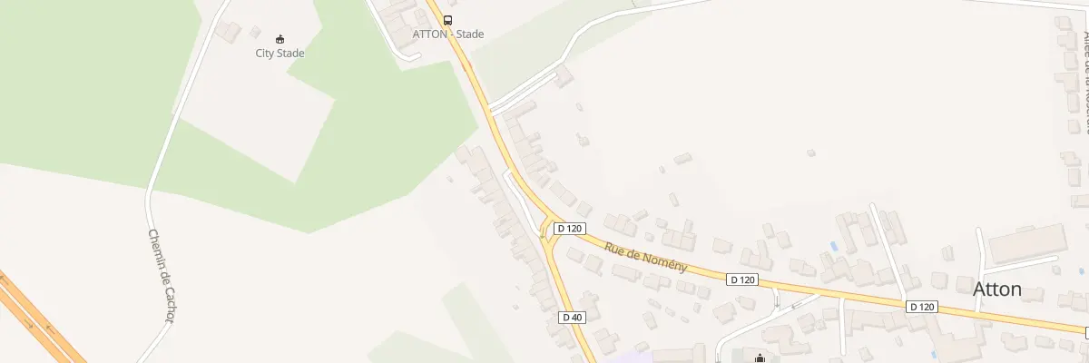 Plan du 15 Rue de Nomeny à Atton