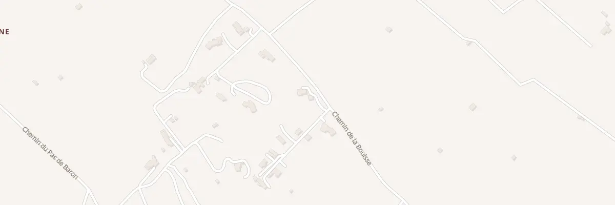 Plan du 852 Che de la Bouisse à Cuers