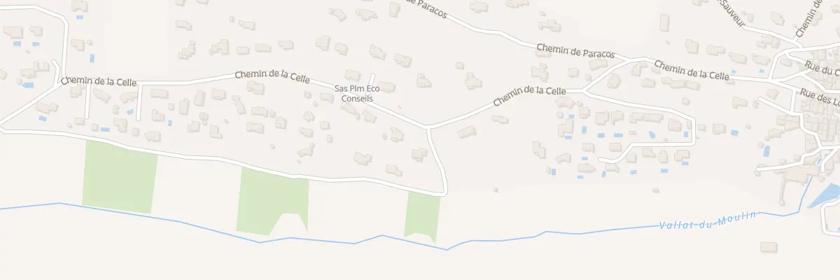 Plan du 9000 Ancien Chemin de la Celle à Camps-la-Source