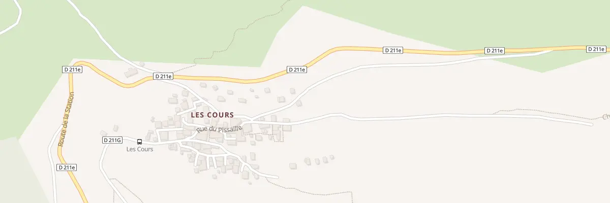 Plan du 2 Che de la Violette à Auris