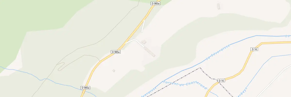 Plan du 3 La Grange à Saint-Maurice-en-Valgodemard