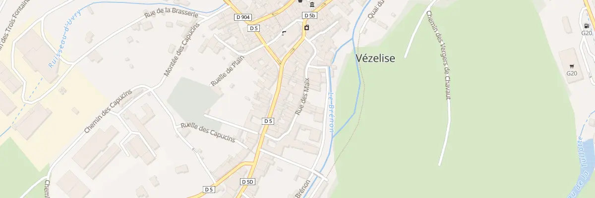 Plan du 23 Rue des Maix à Vézelise