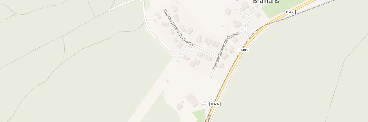 Plan du 9 Rue des Jardins de Chailluz à Braillans