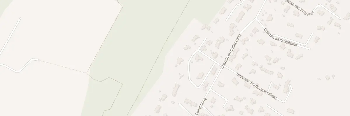 Plan du 945 Che du Collet Long à La Crau