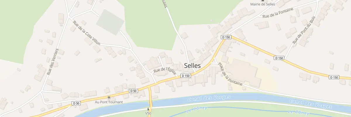 Plan du 7 Rue de l’Eglise à Selles