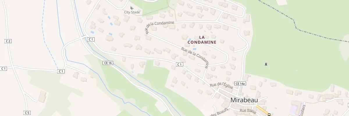 Plan du 140 Che du Prieure à Mirabeau