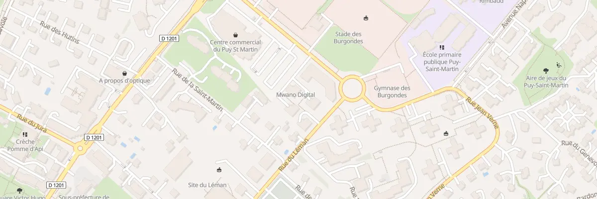 Plan du 5 Av de Mossingen à Saint-Julien-en-Genevois