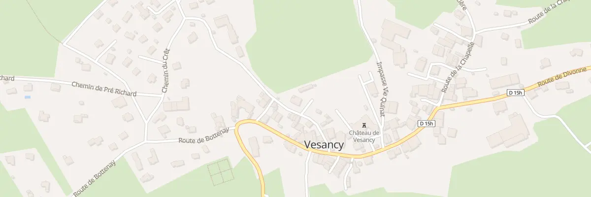 Plan du 90 Rue de la Fruitière à Vesancy
