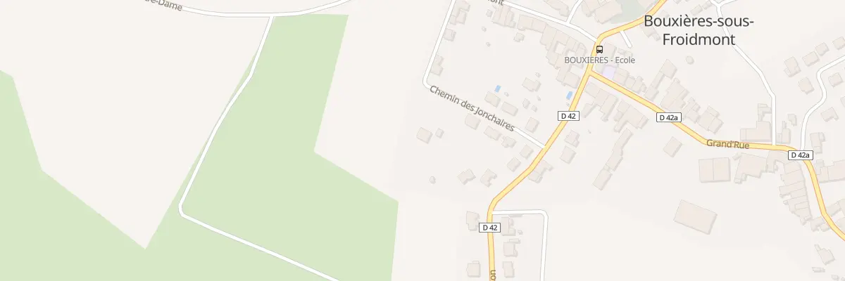 Plan du 7 Les Jonchaires à Bouxières-sous-Froidmont