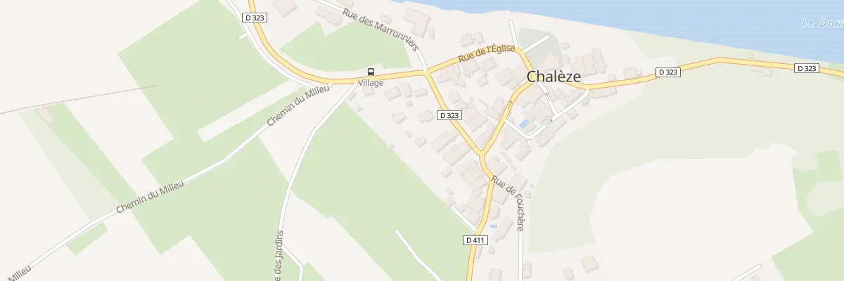 Plan du 21 Rue de Besançon à Chalèze