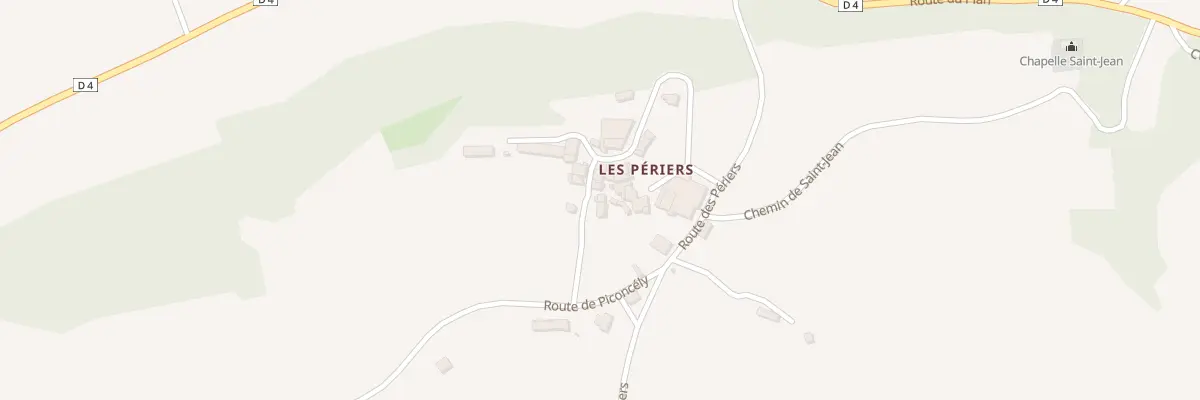 Plan du 5052 Les Periers à Venterol