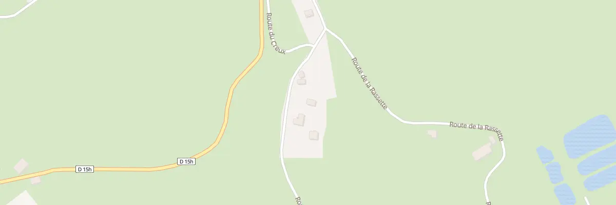 Plan du 257 Rte du Creux à Vesancy