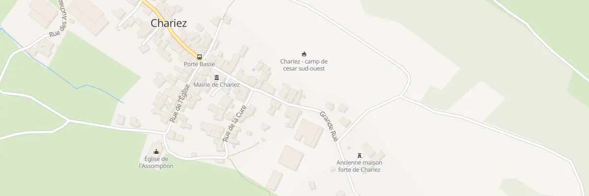 Plan du 75 Gr Grande Rue à Chariez