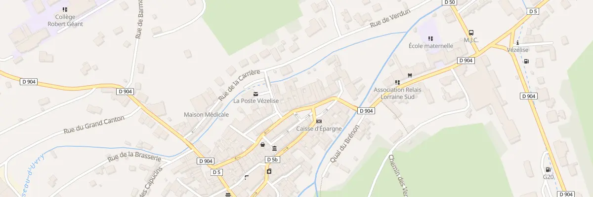 Plan du 5 Pl de l’Hotel de Ville à Vézelise