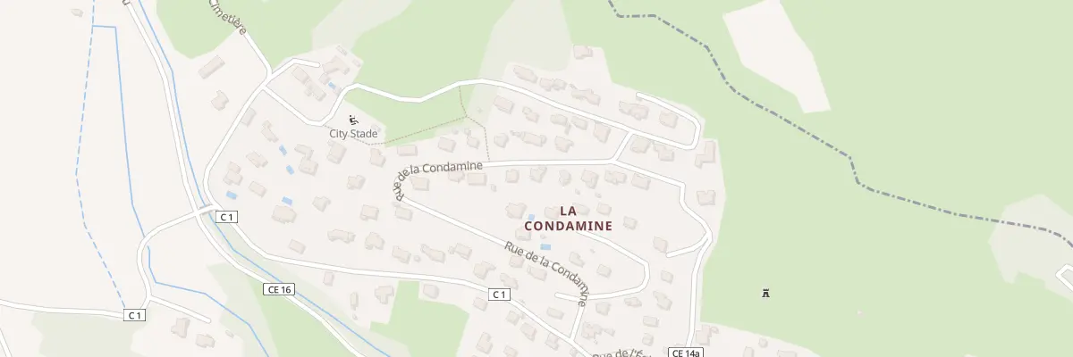 Plan du 5017 La Condamine à Mirabeau