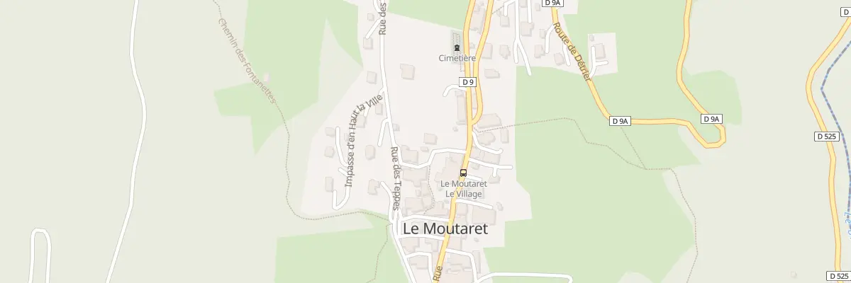 Plan du 8 Rle au Lavilla au Moutaret
