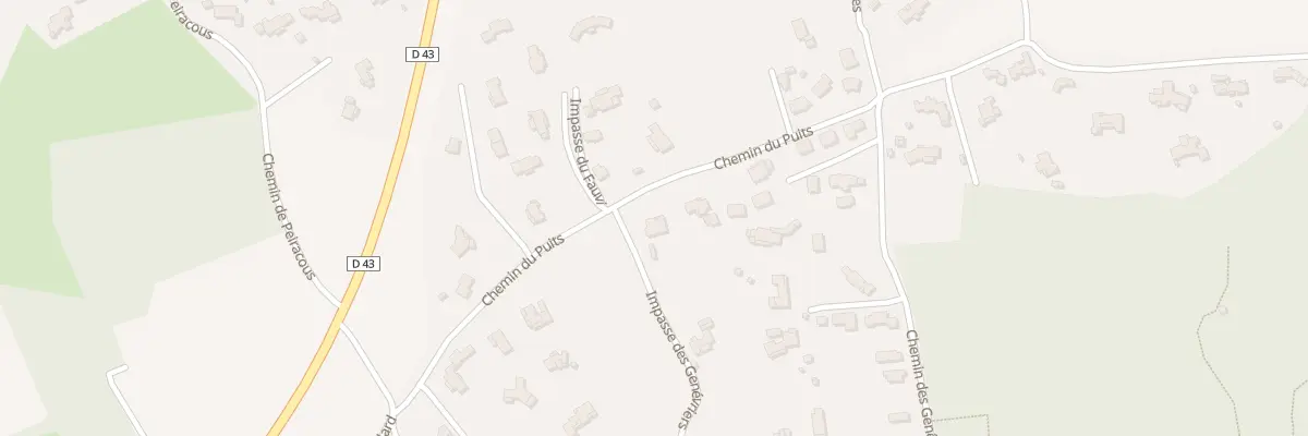 Plan du 5730 Les Deoux à Forcalqueiret