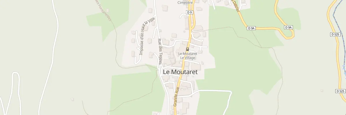 Plan du 3 Rle de la Banu au Moutaret