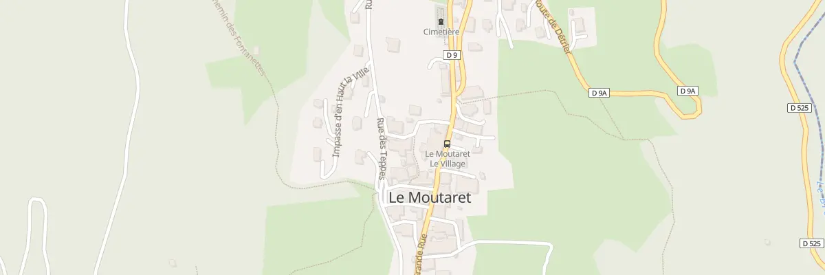 Plan du 5 Rle de la Banu au Moutaret