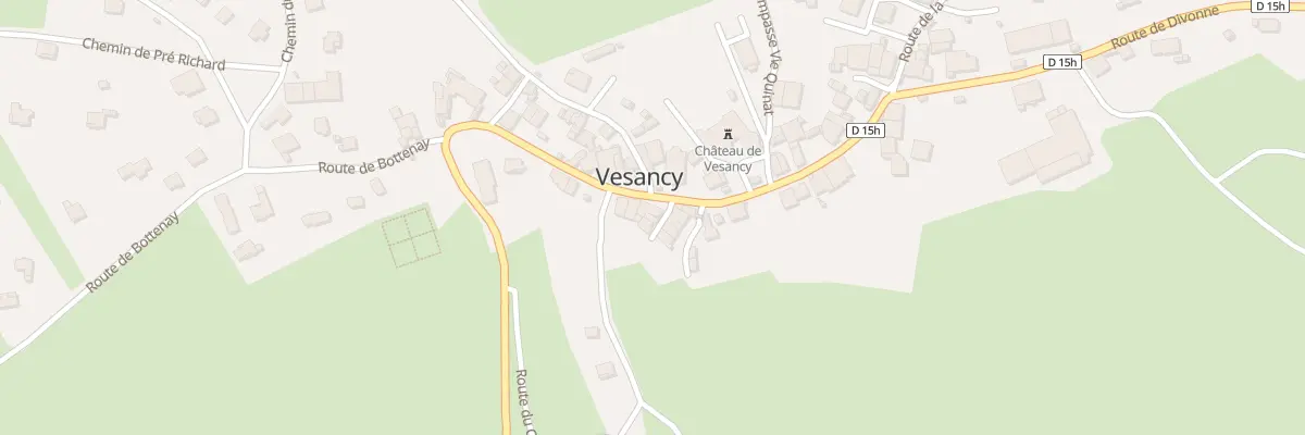 Plan du 16 Rle de l’Eglise à Vesancy